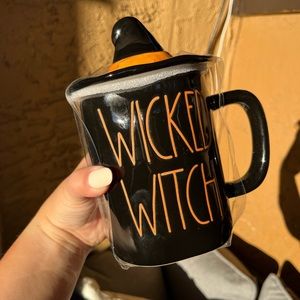 Rae Dunn Wicked Witch Mug with Topper